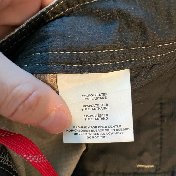 2 pair O’Neill Hybrid Shorts Khaki and Tan Striped 32 - Picture 7 of 8